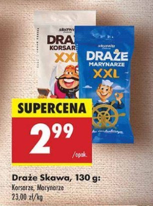 Draże śmietankowe marynarz xxl Skawa promocja w Biedronka