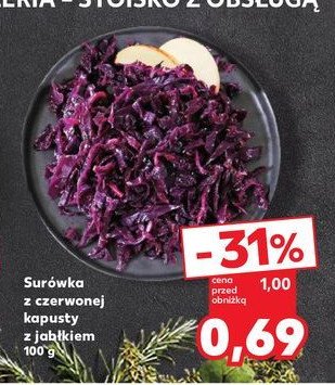 Surówka z kapusty czerwonej promocja