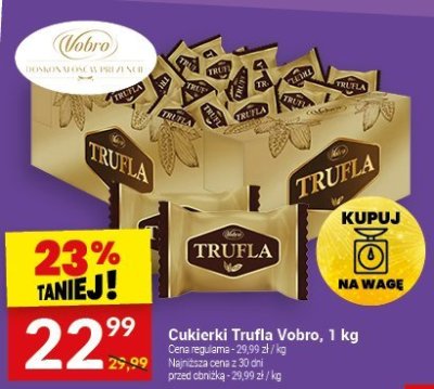 Cukierki Trufla Vobro, 1 kg promocja w Twój Market