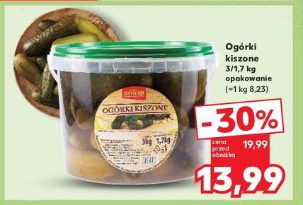 Ogórki kiszone Artman promocja w Kaufland