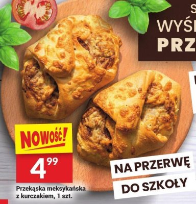 Przekąska meksykańska z kurczakiem, 1 szt. promocja w Twój Market