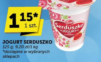 Jogurt Serduszko promocja w Groszek