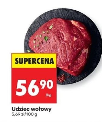 Udziec wołowy promocja w Biedronka