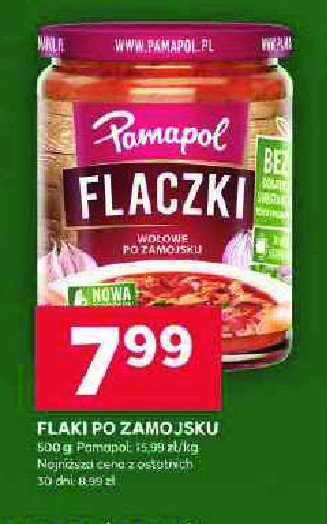 Flaczki po zamojsku Pamapol promocja