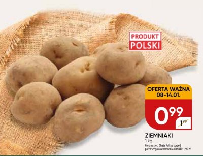 Ziemniaki siatka Ryneczek lidla promocja w Chata Polska