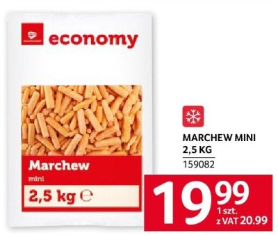 Marchew mini 2,5 kg economy promocja w Selgros