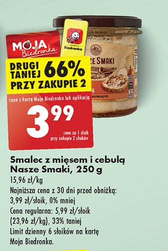 Smalec z mięsem i cebulą Nasze smaki promocja