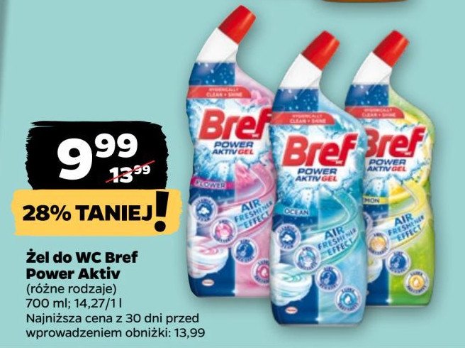 Żel do wc ocean promocja