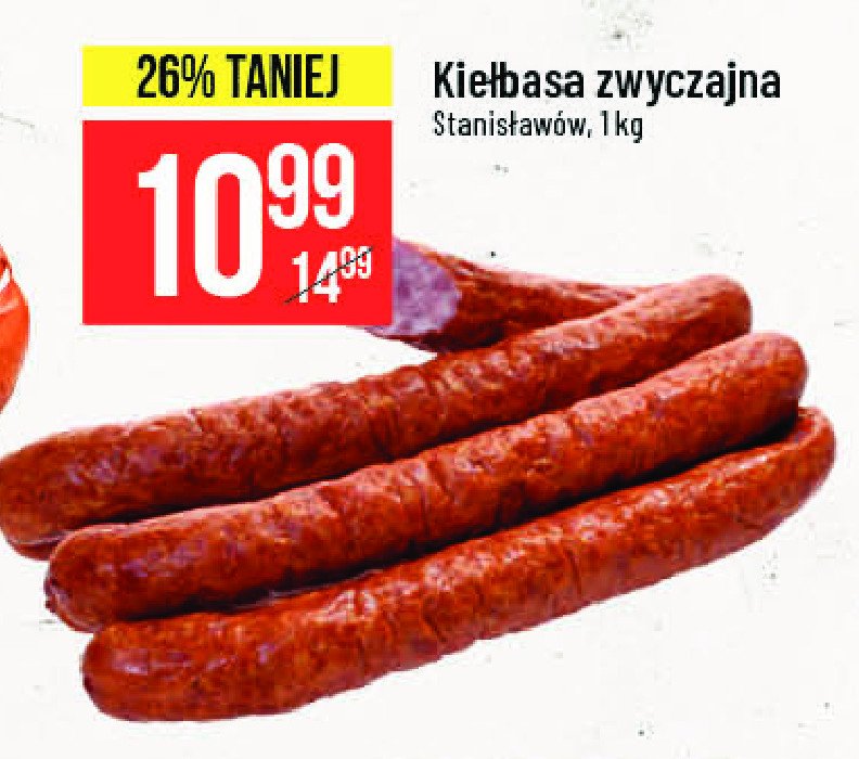 Kiełbasa zwyczajna Stanisławów promocja