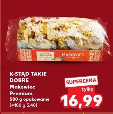 Ciasto makowiec Premium promocja w Kaufland