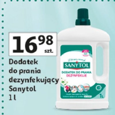Płyn dodatek dezynfekujący do prania Sanytol promocja