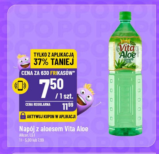 Napój aloesowy Vita aloe promocja