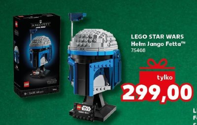 Klocki LEGO STAR WARS Hełm Jango Fetta™ 75408 promocja w Kaufland