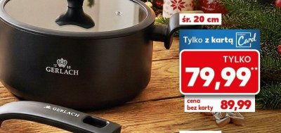 Garnek aluminiowy śr. 20 cm promocja w Kaufland