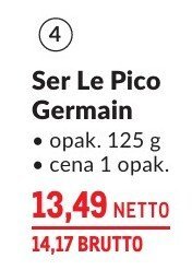 Ser Le Pico Germain promocja w Makro