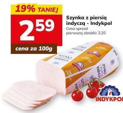 Szynka z piersią indyczą - Indykpol promocja w Hitpol