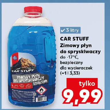 Zimowy płyn do spryskiwaczy Car stuff promocja