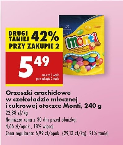 Draże monti Magnetic promocja w Biedronka