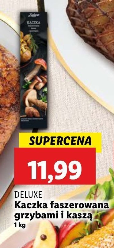 Kaczka faszerowana grzybami i kasz膮 Deluxe promocja