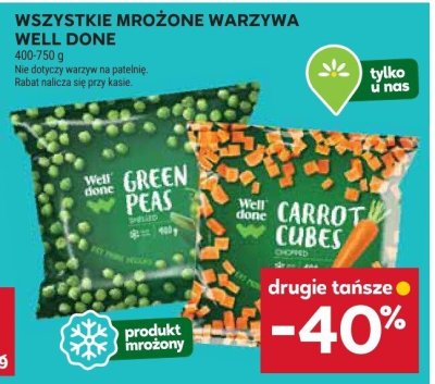 Warzywa mrożone  promocja w Stokrotka