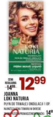 Płyn do trwałej ondulacji Joanna Luxi Naturia, 1 op. promocja w Drogerie Natura