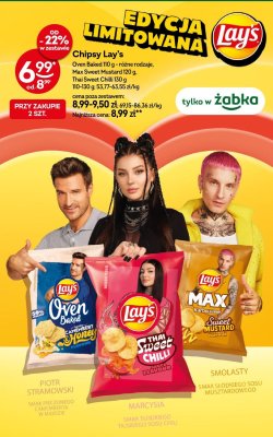 Chipsy Lay's Thai Sweet Chilli promocja w Żabka