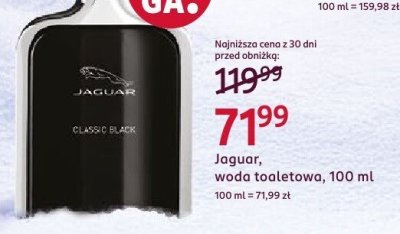 Woda toaletowa Classic Black, 100 ml promocja w Rossmann