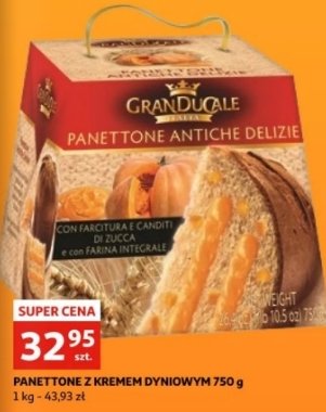 Babka panettone dyniowa Gran ducale promocja