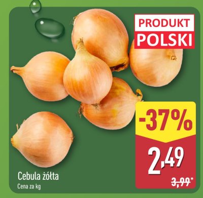 Cebula żółta promocja w Aldi