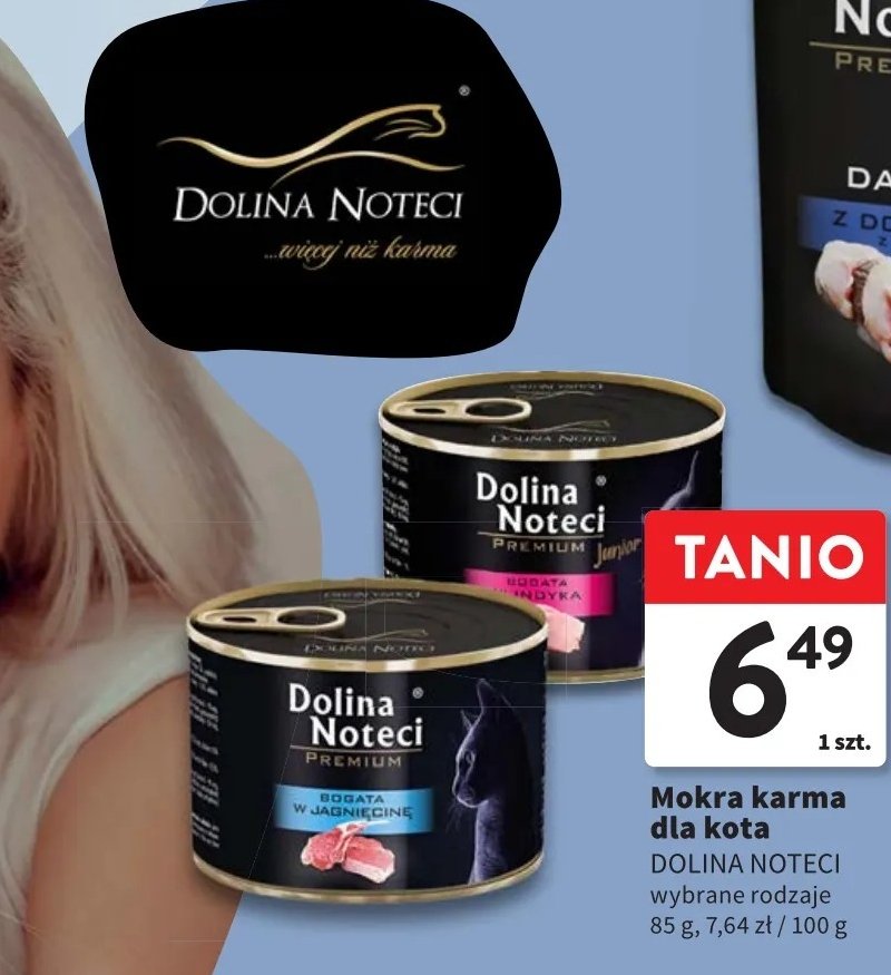 Karma dla kota filet z piersi indyka w sosie Dolina noteci promocja