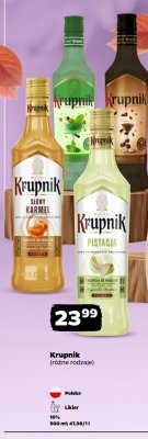 Likier Krupnik Kawowy promocja w Netto