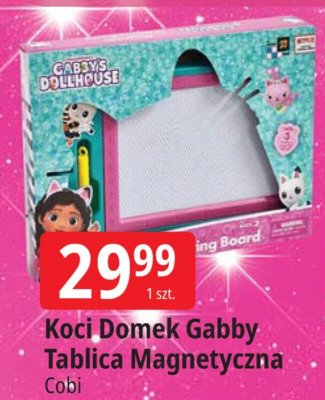 Koci Domek Gabby Tablica Magnetyczna Cobi promocja w Leclerc