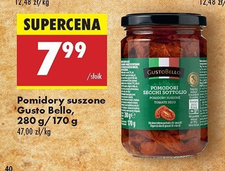 Pomidory suszone Gustobello promocja