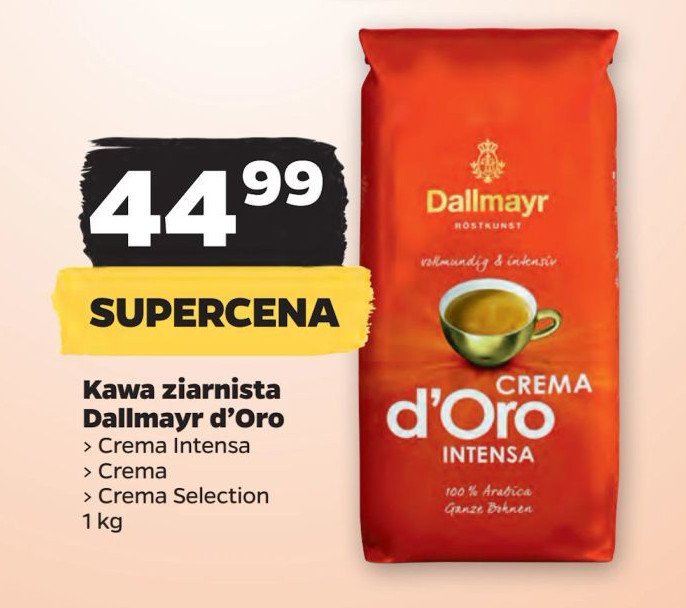 Kawa Dallmayr selection d'oro namaste promocja