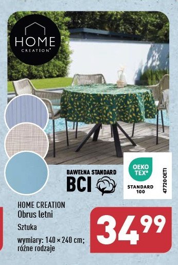 Obrus letni 140 x 240 cm Home creation promocja