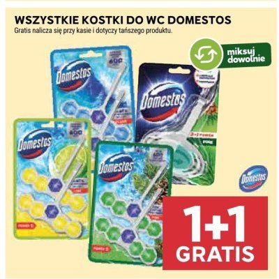Kostki do WC DOMESTOS promocja w Stokrotka