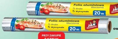 Folia aluminiowa tłoczona 20 m promocja w Dino
