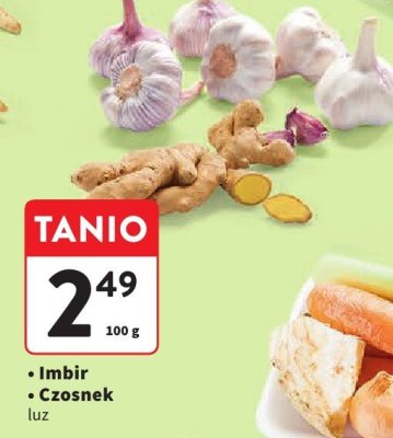 Imbir luz Intermarche promocja w Intermarche