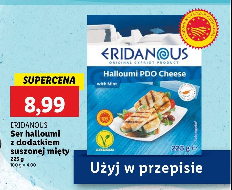 Ser halloumi Eridanous promocja