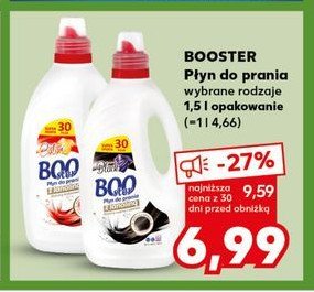 Płyn do prania tkanin czarnych z lanoliną Gold drop booster promocja w Kaufland