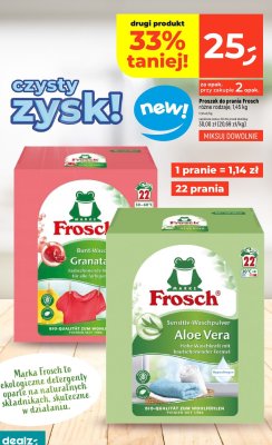 Proszek do prania Frosch różne rodzaje promocja w Dealz