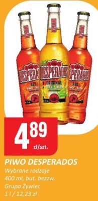Piwo Desperados promocja w Chorten