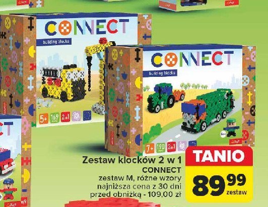 Klocki connect 2w1 Trefl promocja w Carrefour