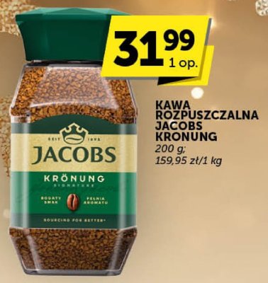 Kawa rozpuszczalna Jacobs Kronung promocja w Euro Sklep