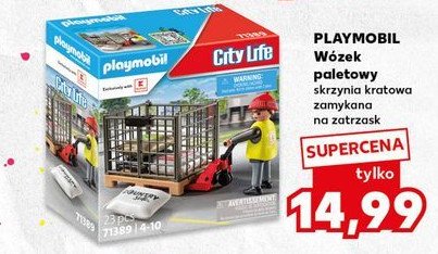 Klocki wózek paletowy Playmobil promocja