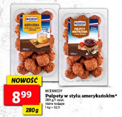 Kotleciki Mcennedy promocja