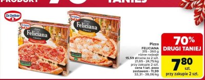 Pizza FELICIANA różne rodzaje promocja w Carrefour