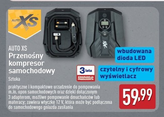 Mobilny kompresor rozruchowy promocja w Aldi