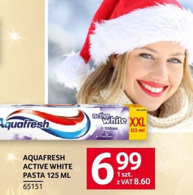 Pasta do zębów Aquafresh Active White 125ml promocja w Selgros