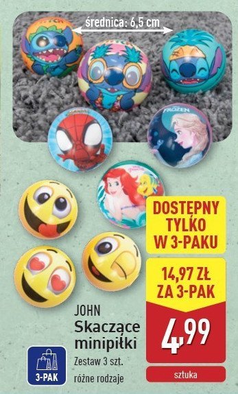 Skacz膮ce minipi艂ki John promocja